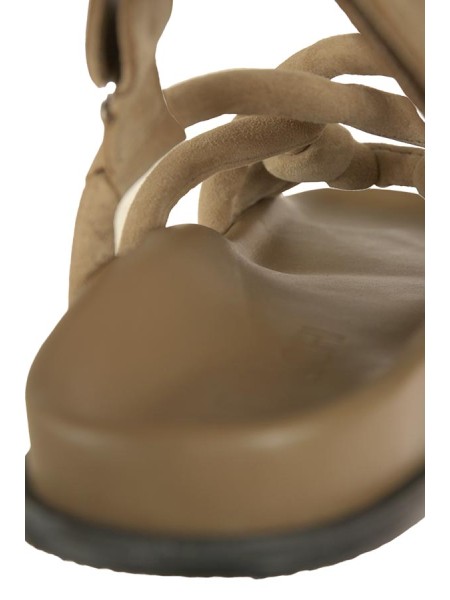 Scarpe Elena Iachi Fango